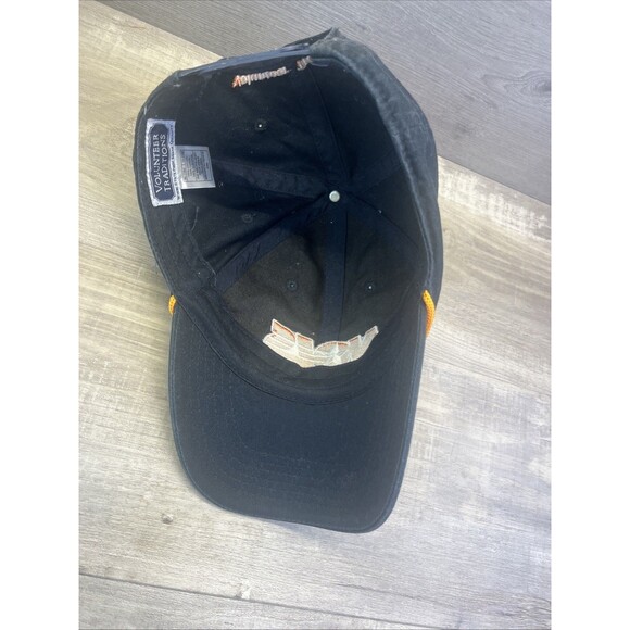 Volunteer Traditions TN Vols Black Orange Rope Hat Adjustable Snapback Cap - Picture 8 of 9